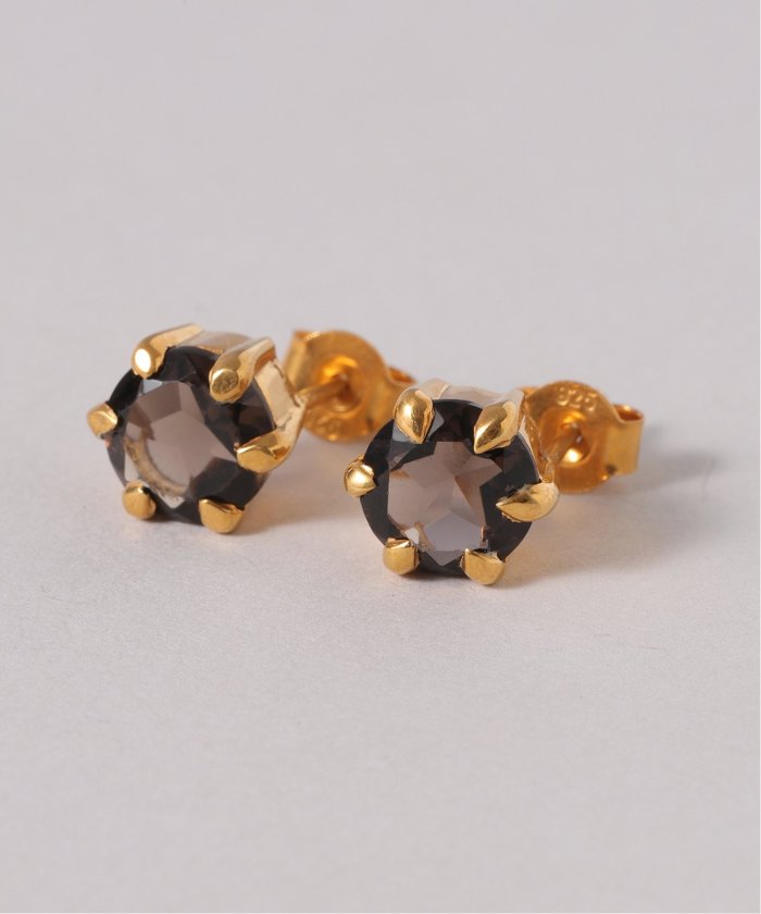 SLOBE IENA ODUL SLOBE別注 スターカットピアス　ブラウン ODUL SLOBE別注 スターカットピアス(507730612) | スローブ