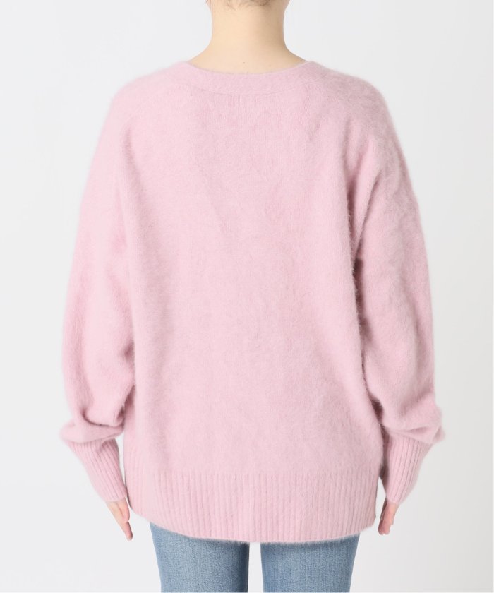セール 30%OFF】フォックスカシミヤMIX Vネックカーディガン セール 30%OFF】フォックスカシミヤMIX Vネックカーディガン
