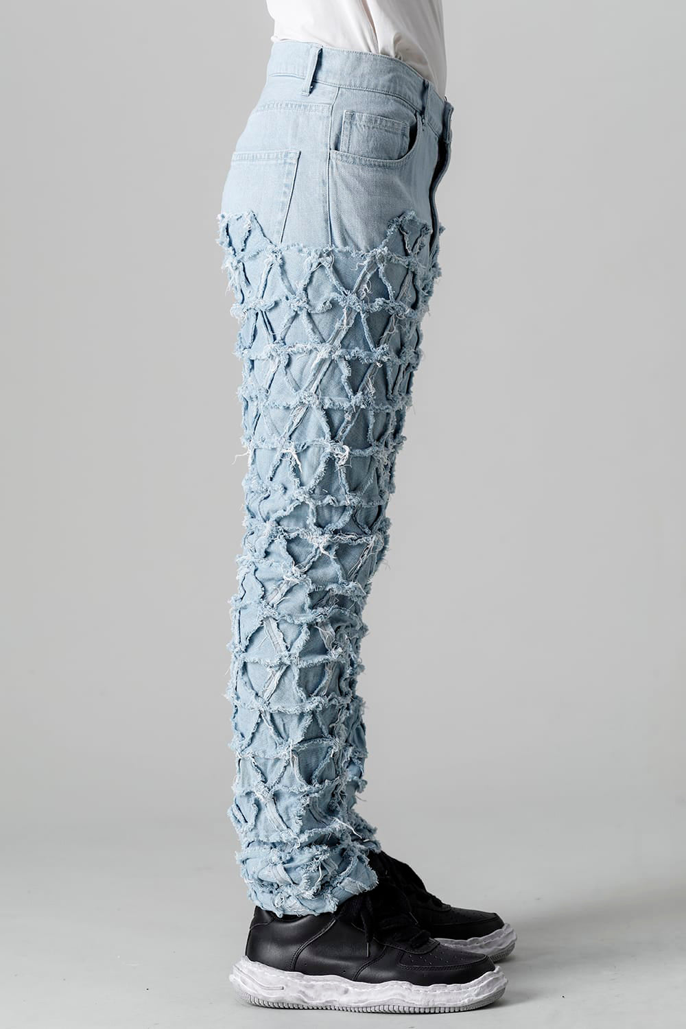 PHENOMENONフェノメノンデニムパンツ サルエルILLPTS-134/34 セール 70%OFF】フェノメノン PHENOMENON Delta Denim pants