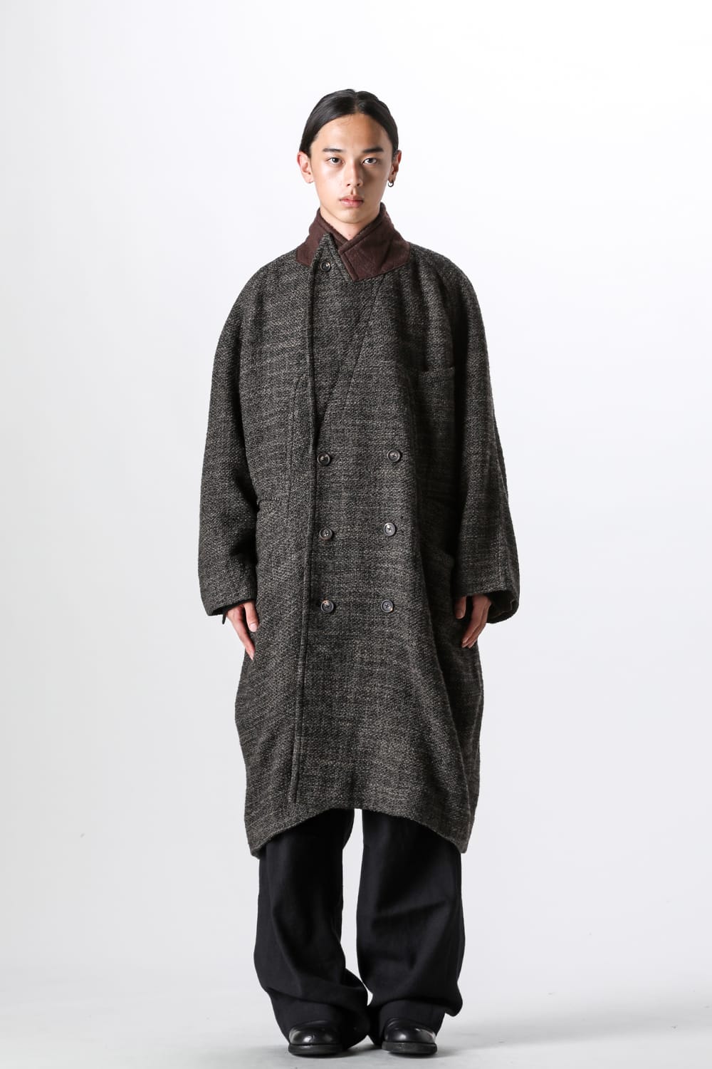 ZIGGY CHEN リバーシブルコート ジギーチェン ZIGGY CHEN Velvet Duvet Coat （Black） 通販