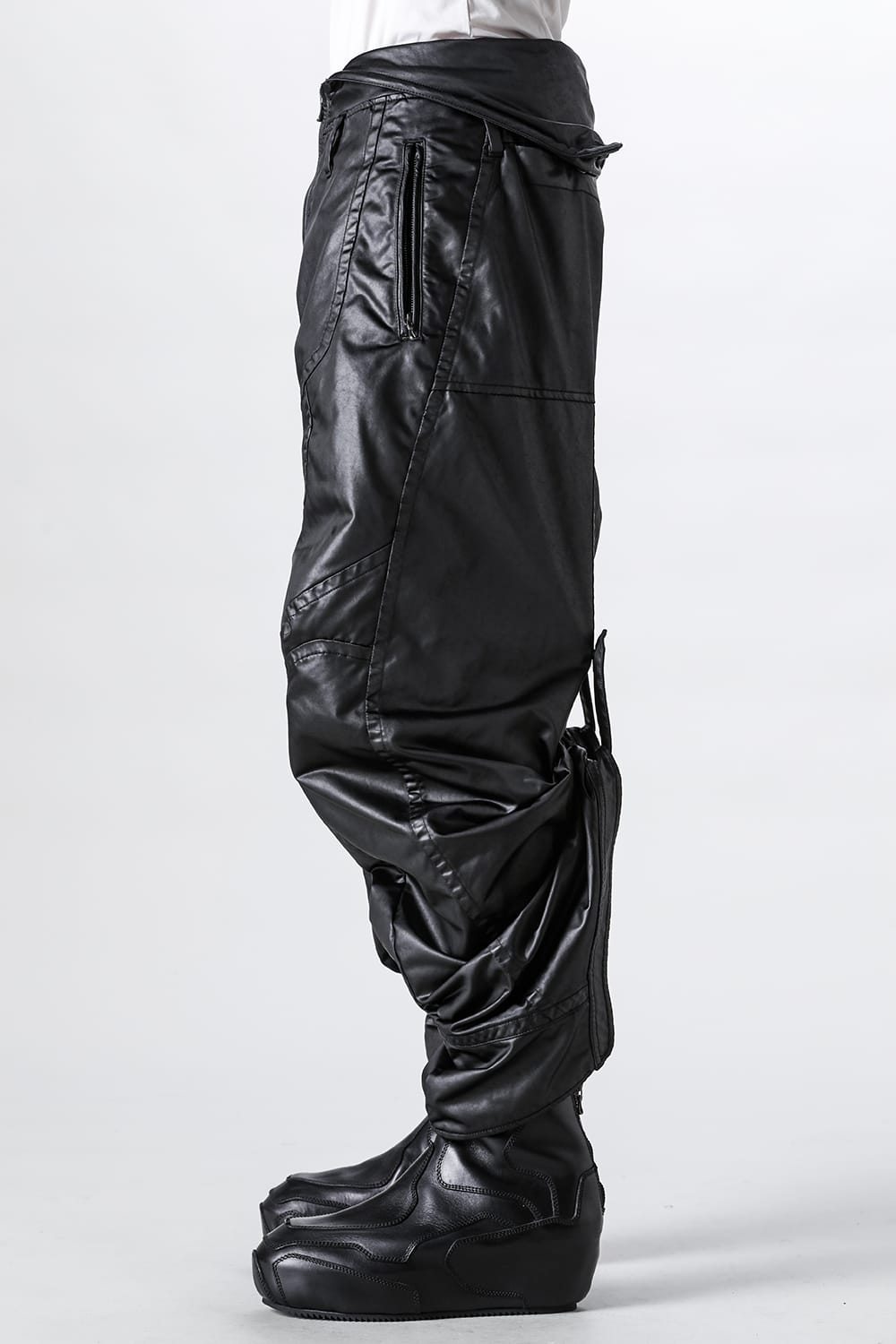 JULIUS ユリウス / カーゴパンツ JULIUS[ユリウス] / GORDINI / LEATHER GAS MASK CARGO PANTS