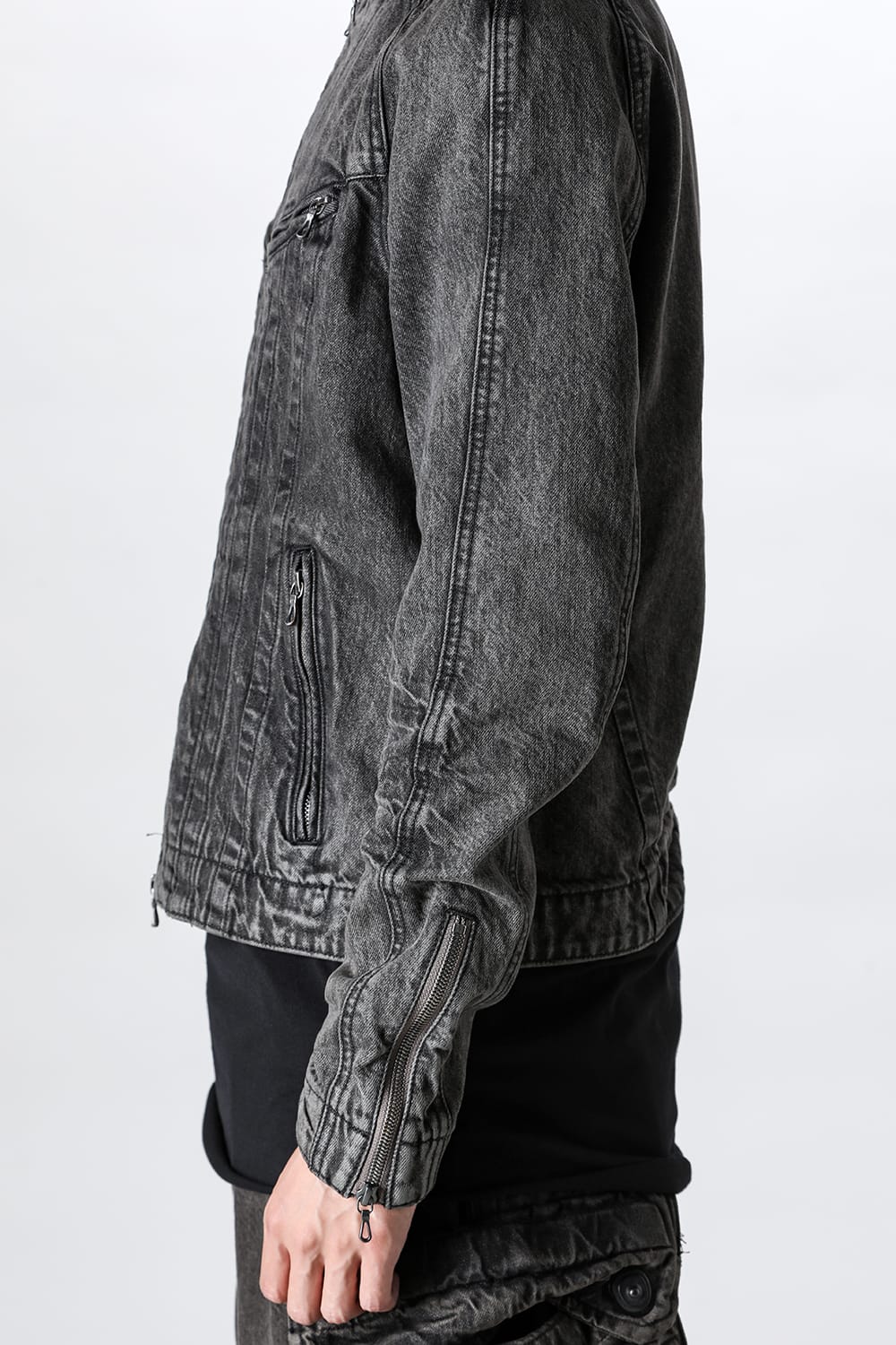 ユリウス　グレー デニムジャケット ユリウス グレー デニムジャケット （ユリウス JULIUS Denim