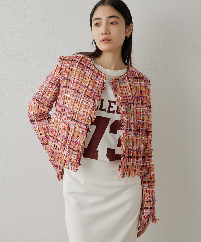 Linton ツイードスカート M Maglie le cassetto》ツイードスカート《Linton Tweeds》｜M