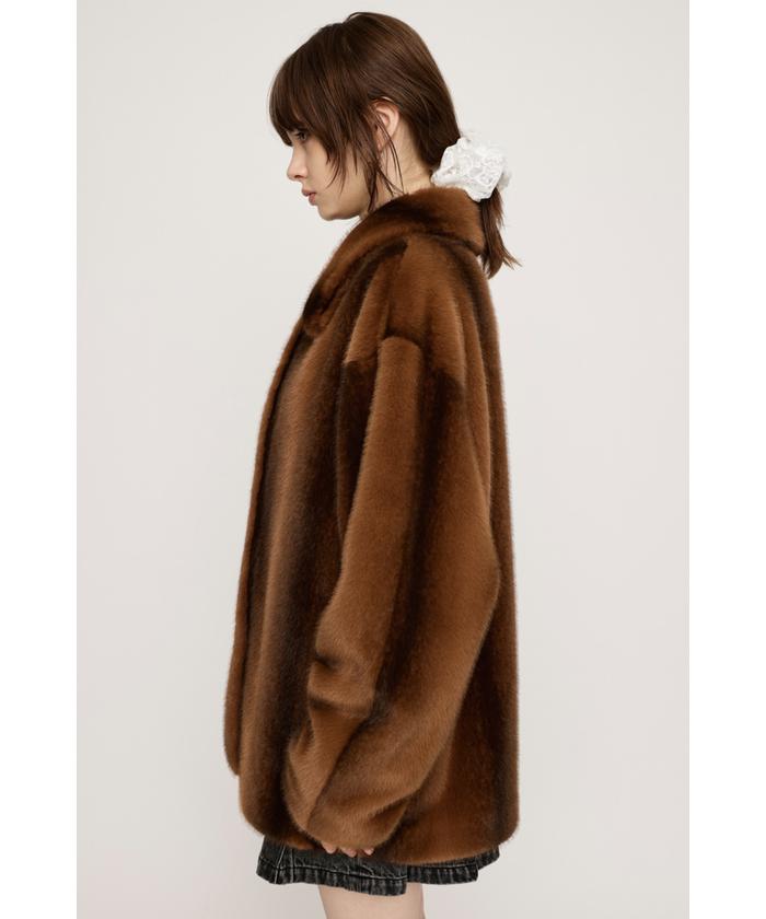 F／FUR FRONT HOOK コート(507736436) | スライ(SLY) - d fashion