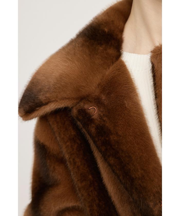 F／FUR FRONT HOOK コート(507736436) | スライ(SLY) - d fashion