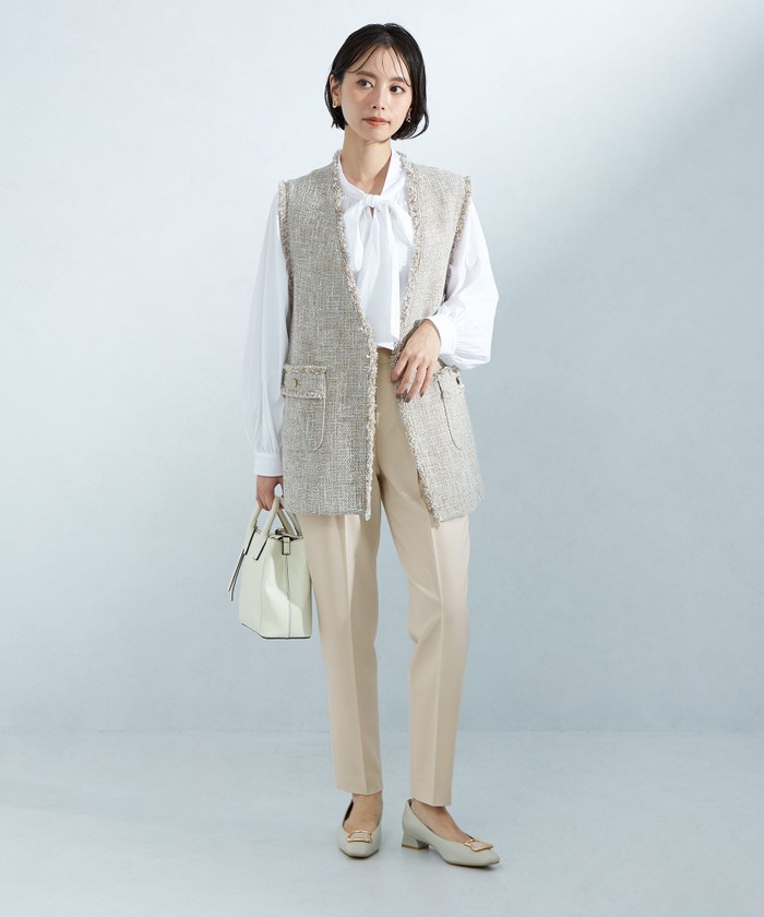 green label relaxing パウドレタックテーパードパンツ 38 楽天市場】【SALE／70%OFF】パウドレ タック テーパード パンツ