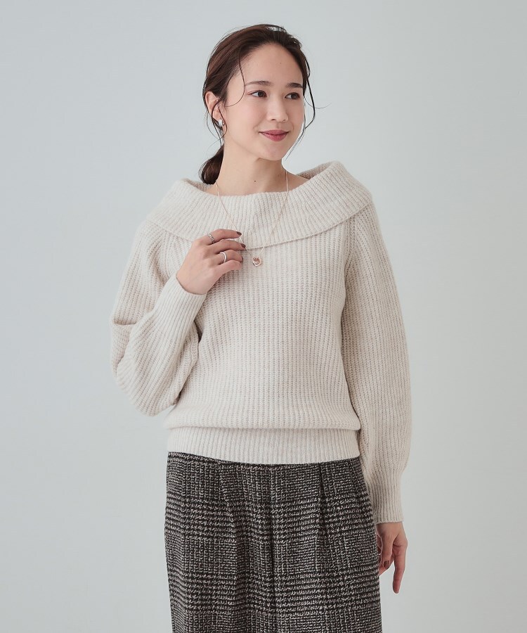 セール40%OFF】【S－LL】首元すっきり オフショル ミックス