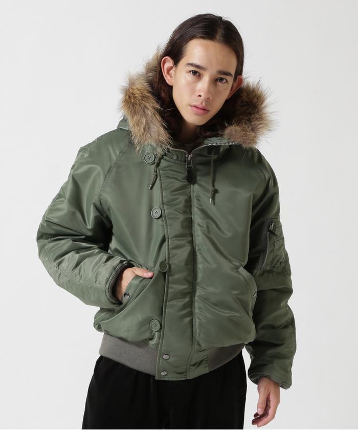 ジャケット・アウター n-2b flight jacket real fur avirex n-2b flight jacket real fur