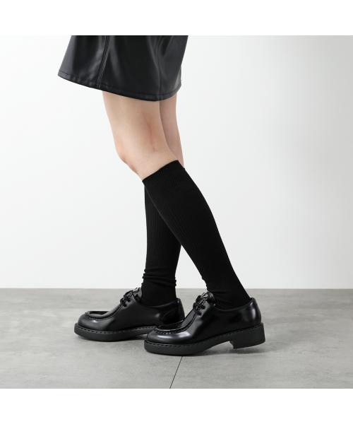 PRADA レースアップシューズ 1E249N 055 ブラッシュドレザー セール】プラダ PRADA PRADA レースアップシューズ 1E249N 055
