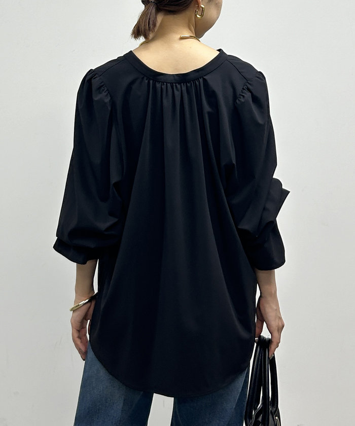 セール】【Loungedress】2WAYスキッパーブラウス(507738583