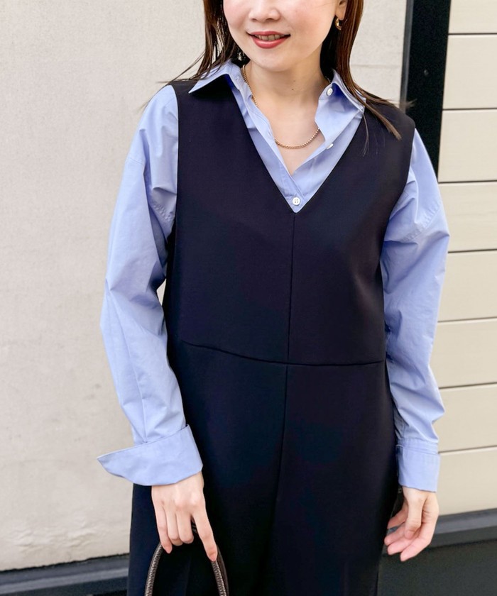 セール 30%OFF】ウォッシャブルダブルクロスサロペット