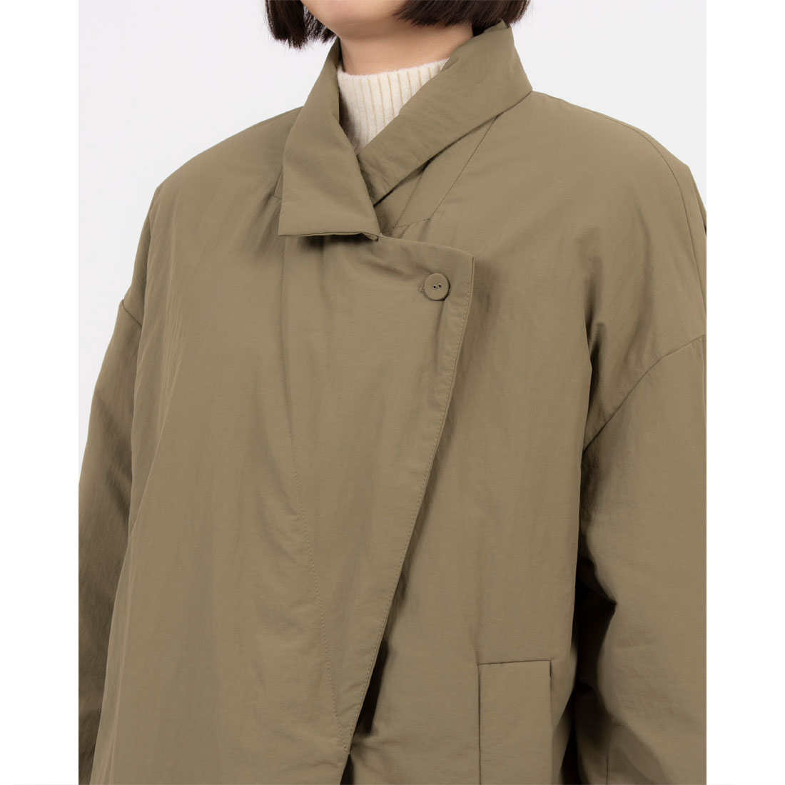 クラネ CLANE COLOR DOWN CHESTER COAT/BLACK/0(507742685 クラネ CLANE COLOR DOWN CHESTER COAT/BLACK/0(507742685