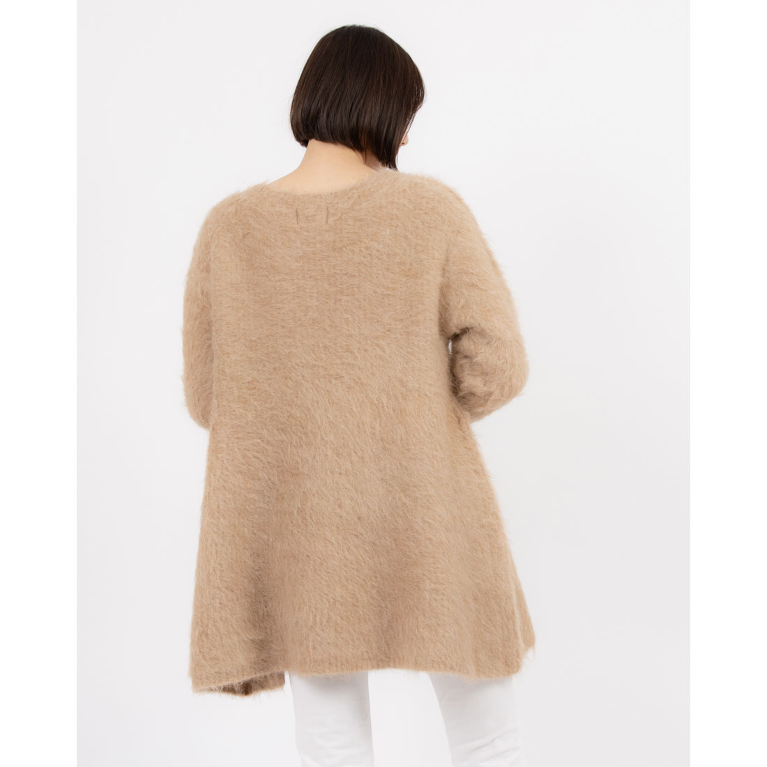セール 30%OFF】クラネ CLANE BOAT NECK SHAGGY KNIT ONEPIECE