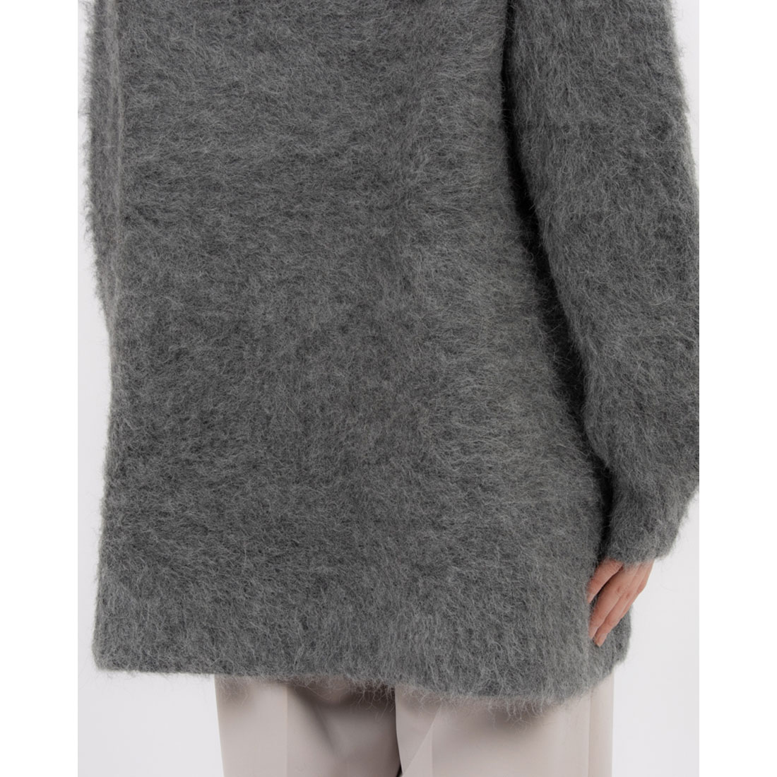 セール 30%OFF】クラネ CLANE BOAT NECK SHAGGY KNIT ONEPIECE