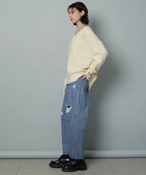 p-p@【新品】CADUNE今期カーヴィクラッシュデニム 新品】CADUNE今期カーヴィクラッシュデニム - メルカリ