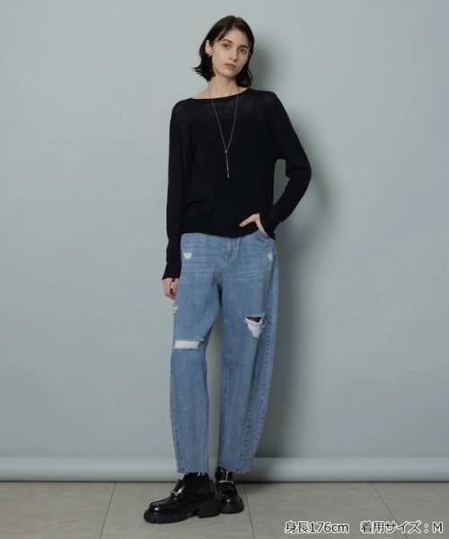 セール50%OFF】クラッシュカーヴィーデニム(507744039