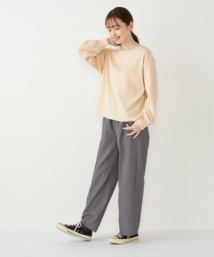 SHIPS for women / シップスウィメン SHIPS Colors:〈手洗い可能〉バックリボン ニット セットアップ SHIPS｜SHIPS Colors:<手洗い可能>バックリボン ニット