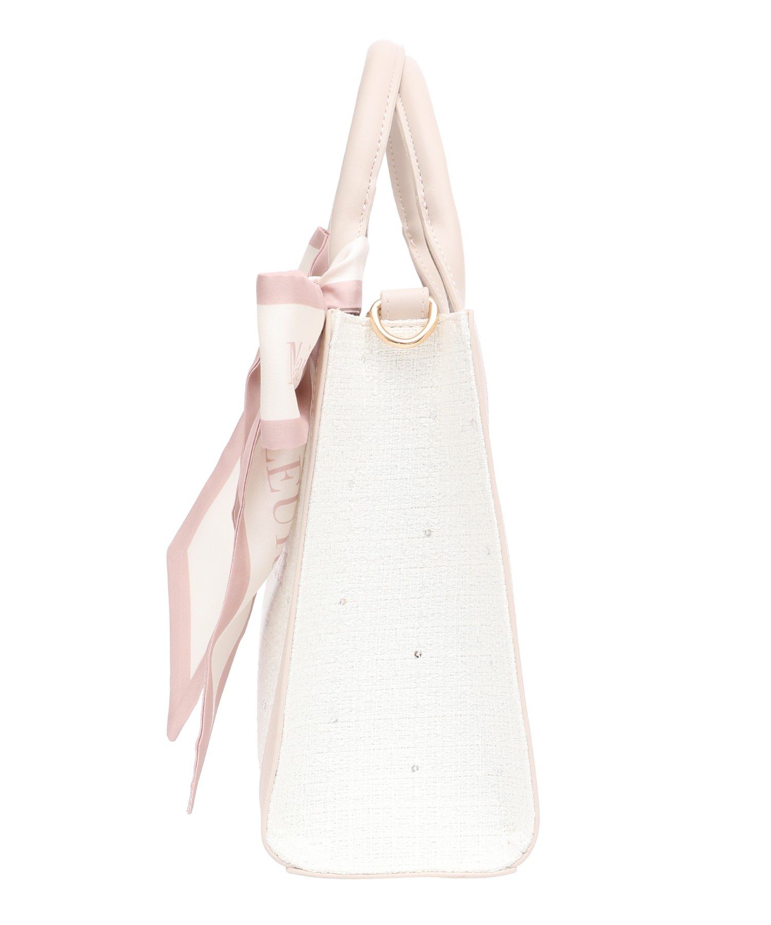 メゾン ド フルール Maison de FLEUR スカーフ付き2Wayバッグ