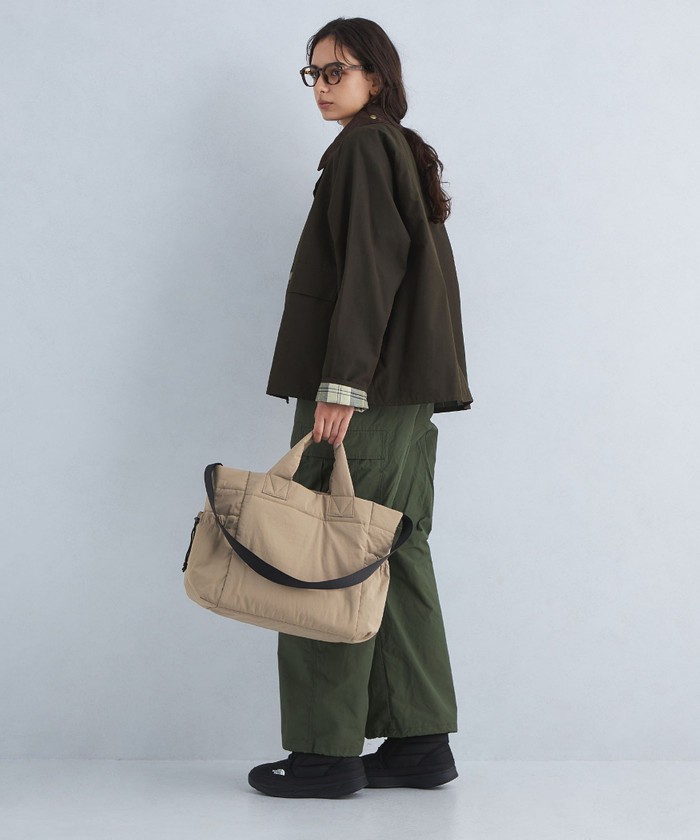 【グリーンレーベルリラクシング】トートバッグ green label relaxing トートバッグ 「WEB限定」ポーチ付き 2WAY
