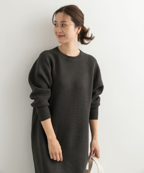 セール 30%OFF】スウェットライクニットワンピース(507769795