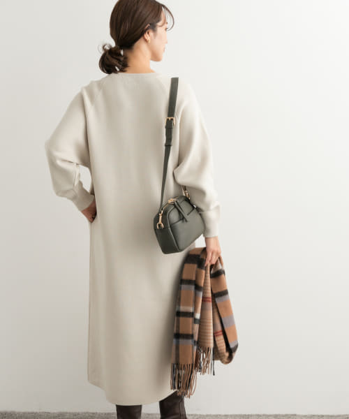 セール 30%OFF】スウェットライクニットワンピース(507769795