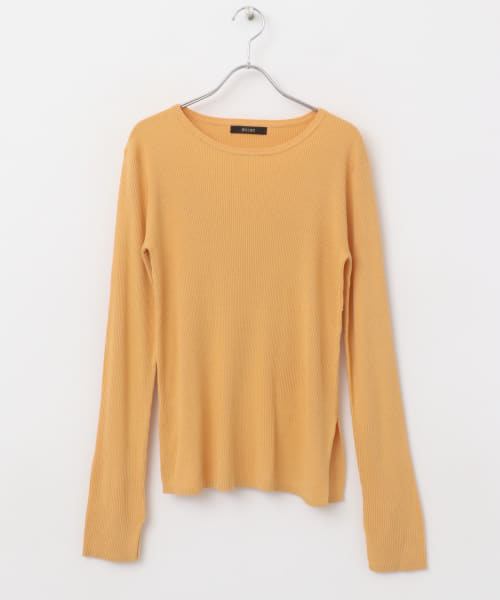【URBAN　RESEARCH　ROSSO】シルクリブニット URBAN RESEARCH ROSSO｜シルクリブニット | Rakuten Fashion