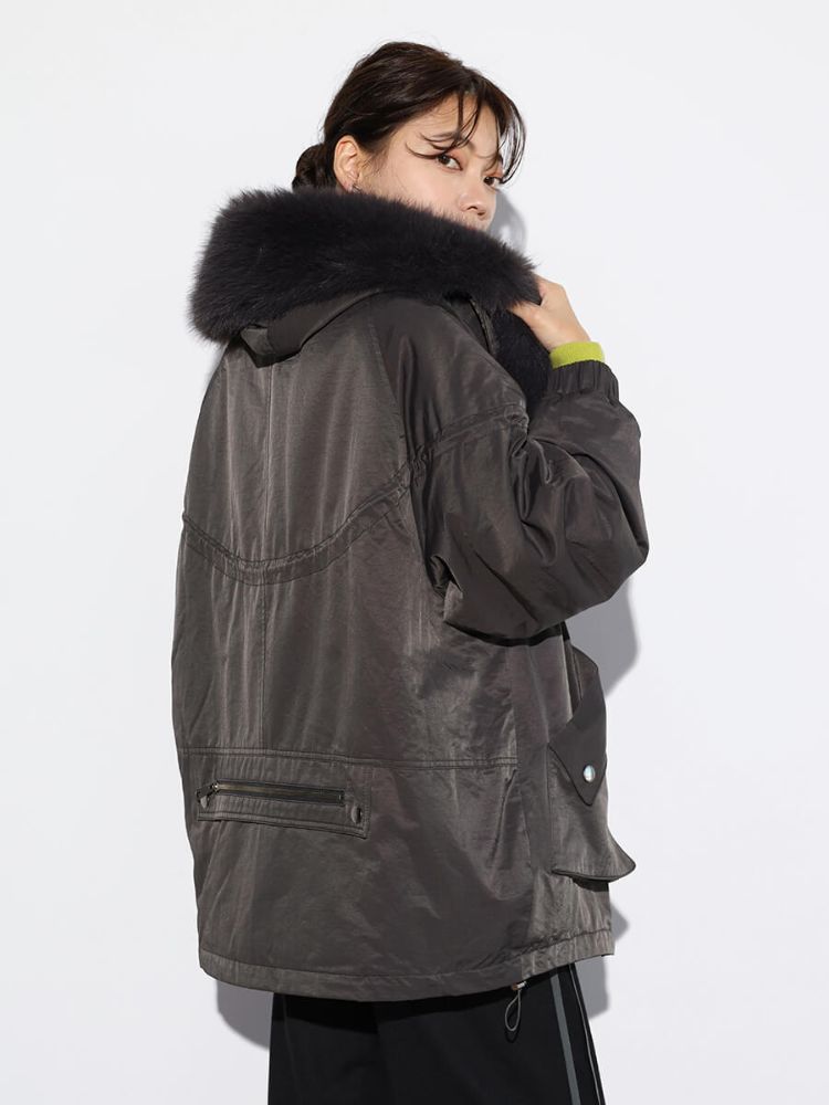 スコットクラブ　FENNEL ファーモッズコート セール 34%OFF】スコットクラブ SCOTCLUB ファーフーディモッズ