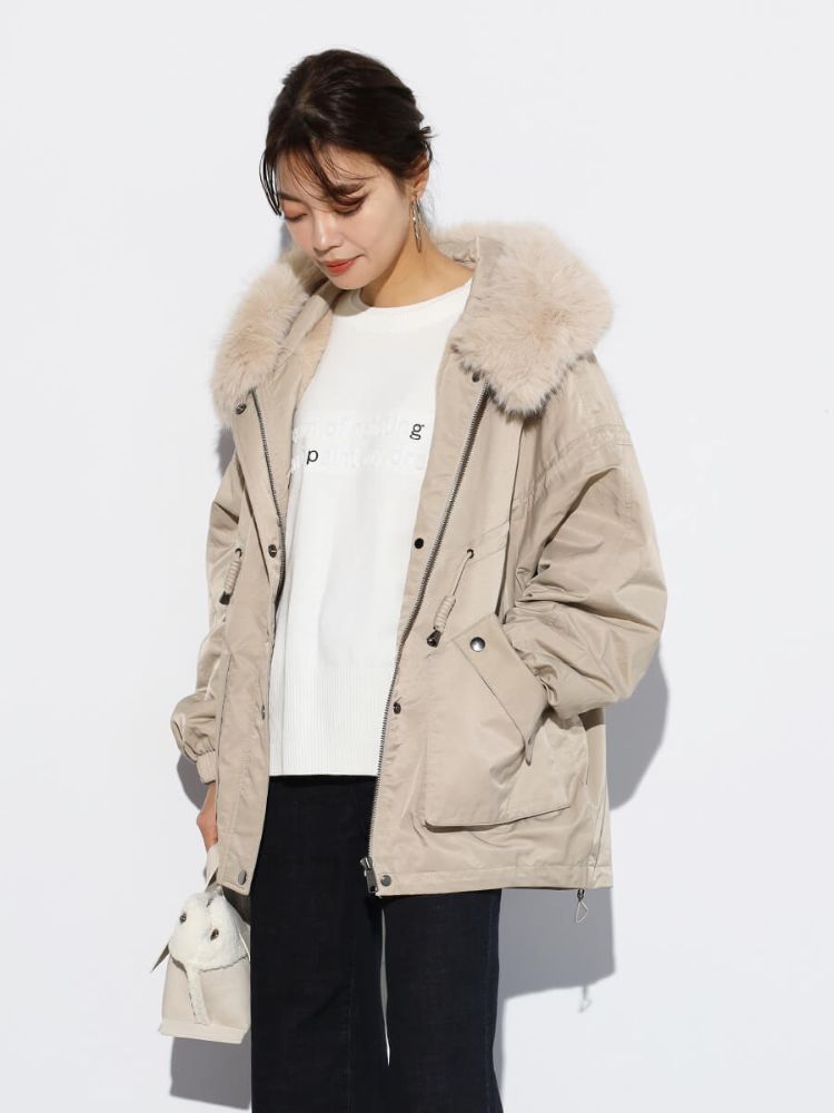 スコットクラブ FENNEL ファーモッズコート