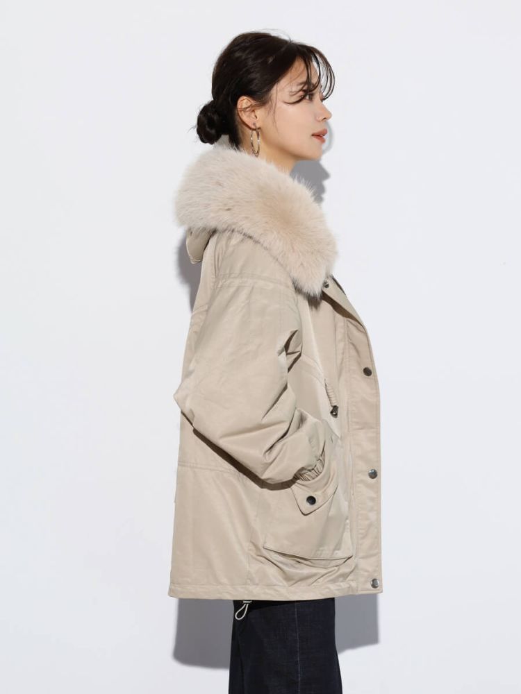 セール 34%OFF】スコットクラブ SCOTCLUB ファーフーディモッズ