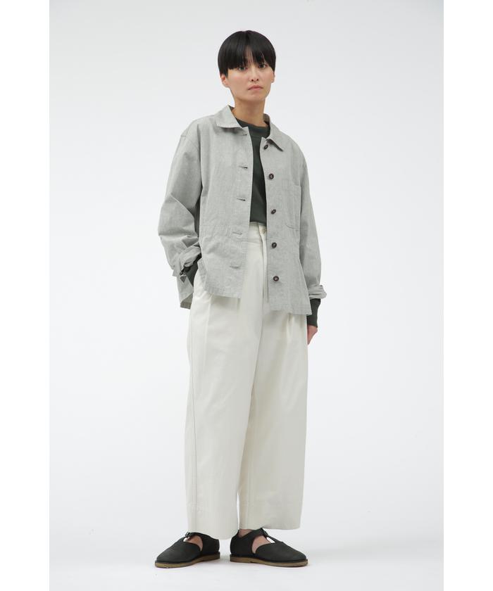 セール】OVERDYE MELANGE COTTON LINEN(507772981
