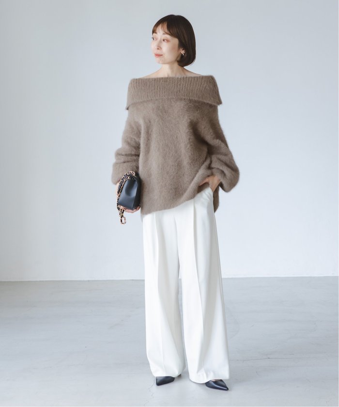 セール 30%OFF】【NOBLE×L'AUBE BLANC】FOX/カシミヤオフ