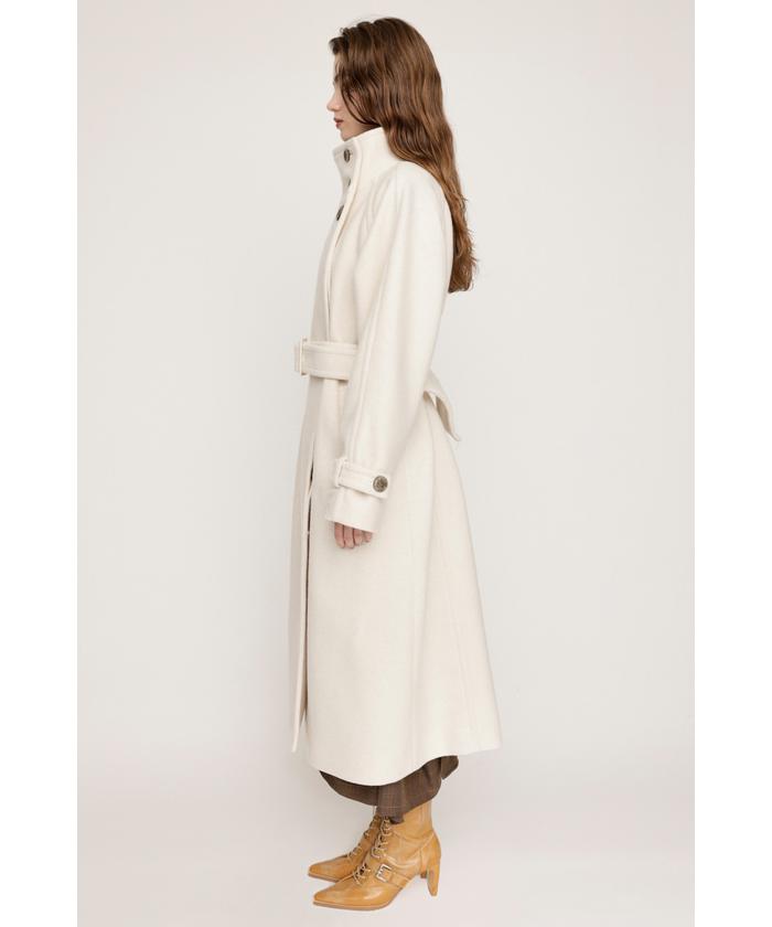 セール 30%OFF】WIDE STAND NECK LONG コート(507781166
