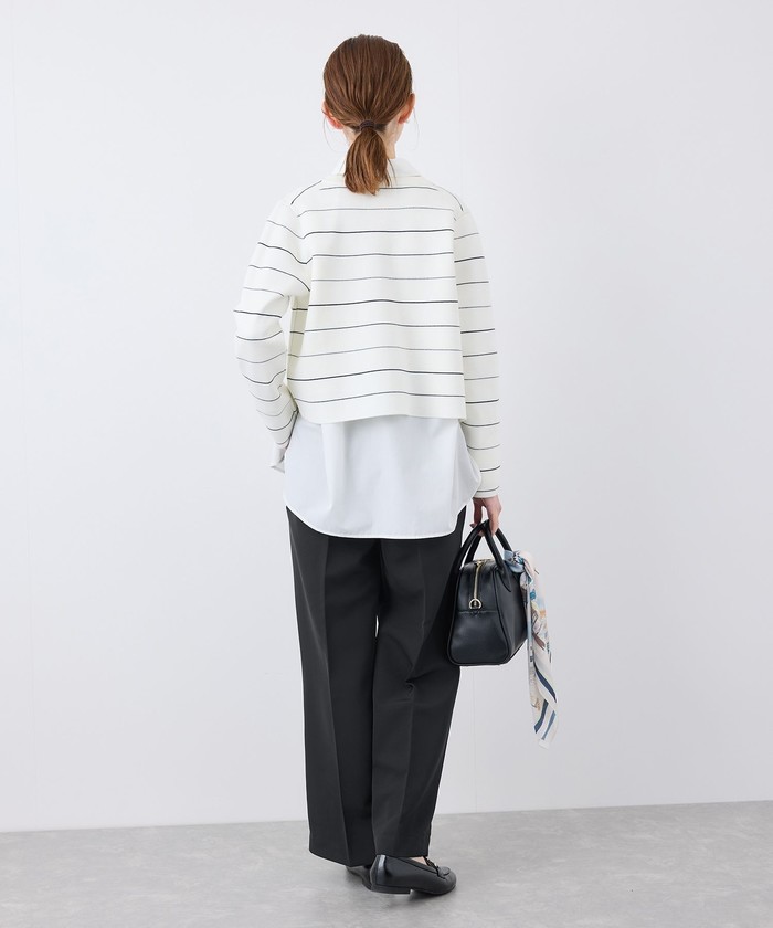 AT1668 美品 ロペピクニック パンツスーツ ストレッチ 洗える 42／40 AT1668 美品 ロペピクニック パンツスーツ ストレッチ 洗える