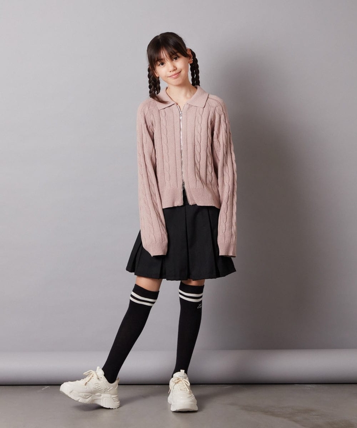 kate spade  長袖　シアシャツ　エメラルドグリーン　160cm ダブル ブレステッド ウール コート | アウター | ケイト