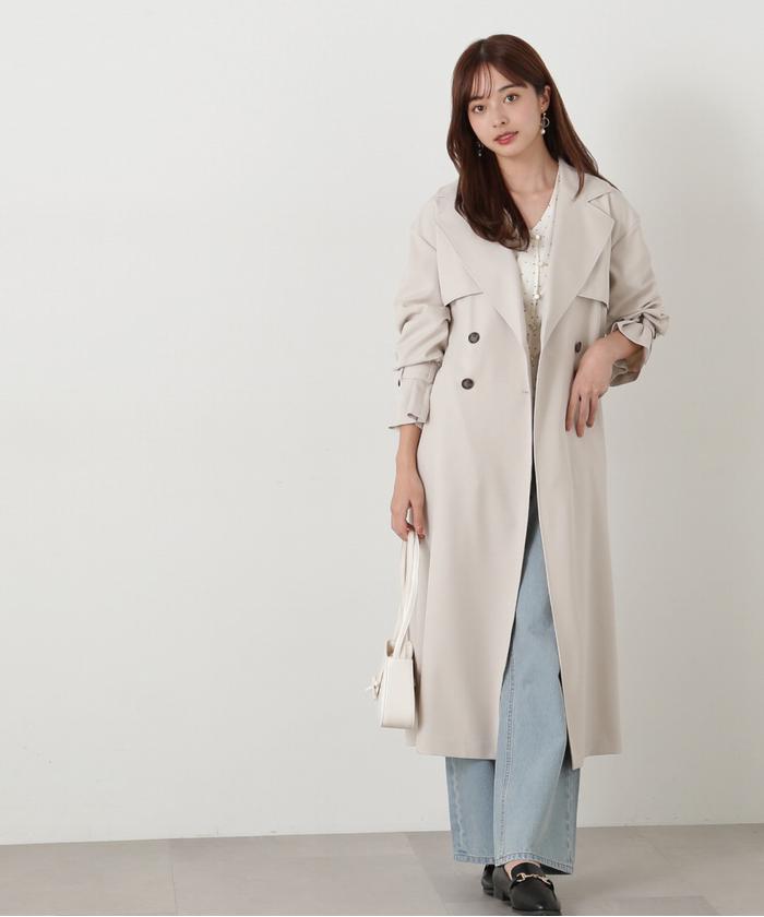 セール 30%OFF】ベーシックロングトレンチ(507738317