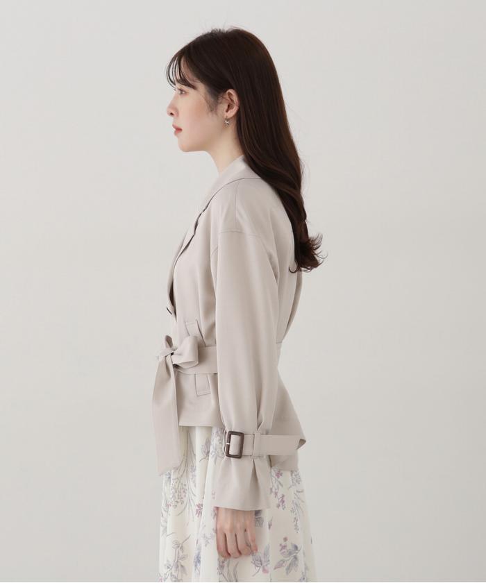 セール10%OFF】ベーシックショートトレンチ(507738318
