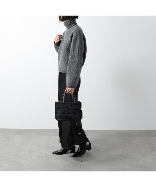 PRADA プラダ トートバッグ 三角ロゴ カーキ ユニセックス