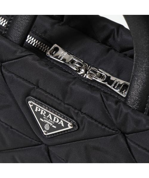 ▲PRADA/プラダ ナイロン ハンドバッグ 三角ロゴ ブラック PRADA 美品 プラダ ナイロン 三角ロゴ ハンドバッグ ブラック