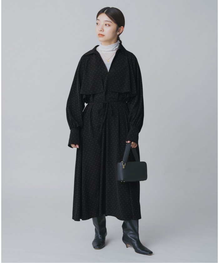 ドットサッシュワンピース　iena イエナ WEB限定/追加2》ドットサッシュワンピース(507786255) | イエナ