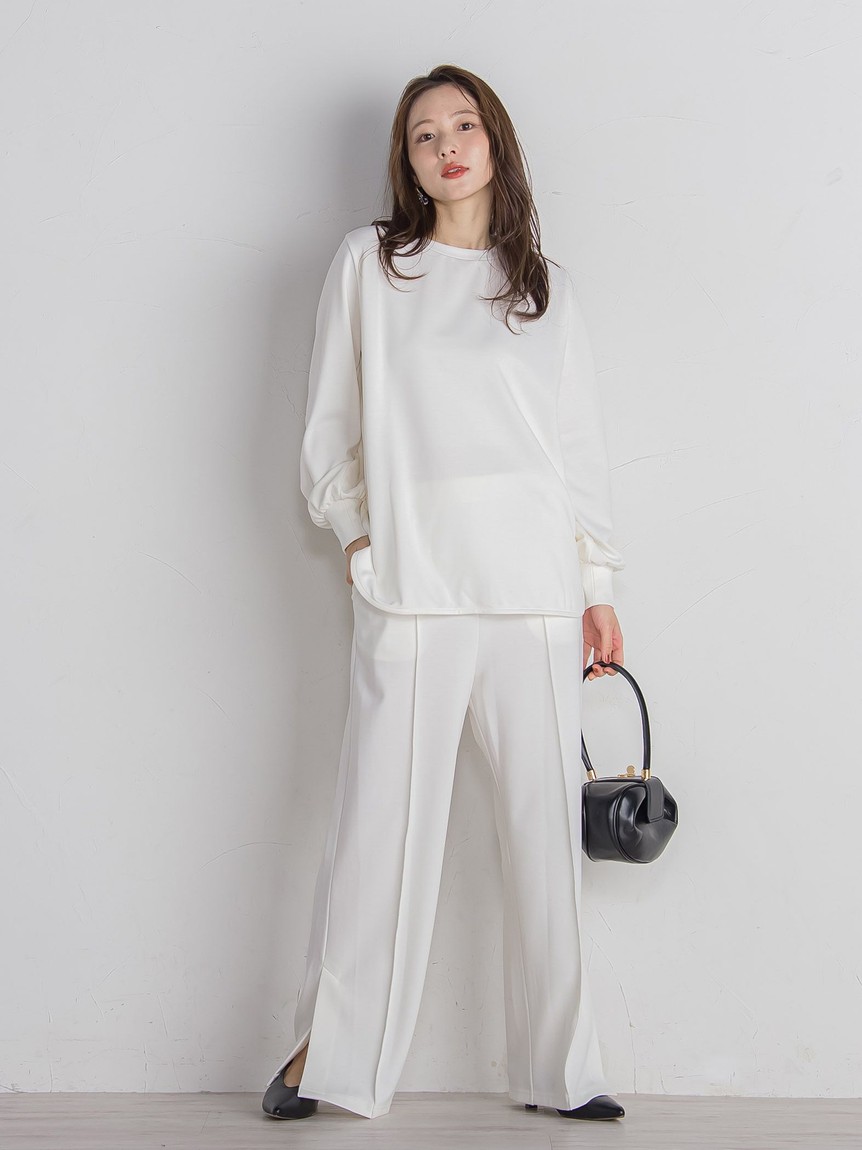 セール 50%OFF】クイーンズコート QUEENS COURT ポンチギャザー