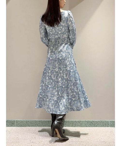 セール 50%OFF】ジャガードプリントワンピース(507789749