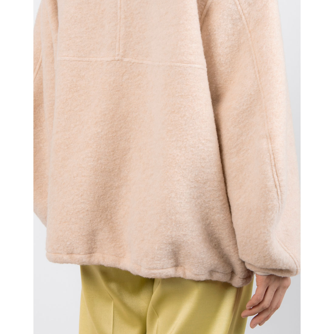 クラネ CLANE SLIVER HALF ZIP TOPS/IVORY/F(507790165 クラネ CLANE SLIVER HALF ZIP TOPS/IVORY/F(507790165