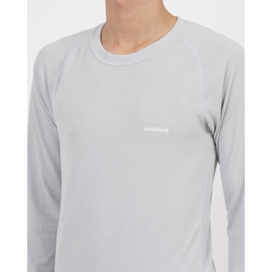 montbell ラウンドネックシャツ Lサイズ モンベル mont-bell ジオライン M.W.ラウンドネックシャツ Men's