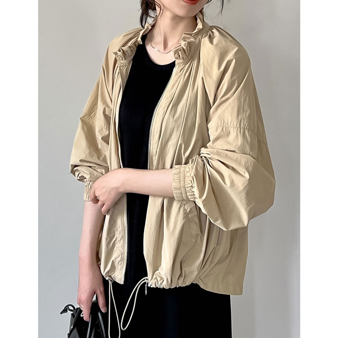 セール 29%OFF】ラディエイト RADIATE フリルデザインコート