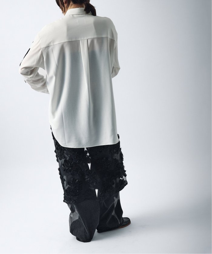 TOLIGHT×JOURNALSTANDARD】 フラワーモチーフラップスカート TOLIGHT×JOURNALSTANDARD】 フラワーモチーフラップスカート