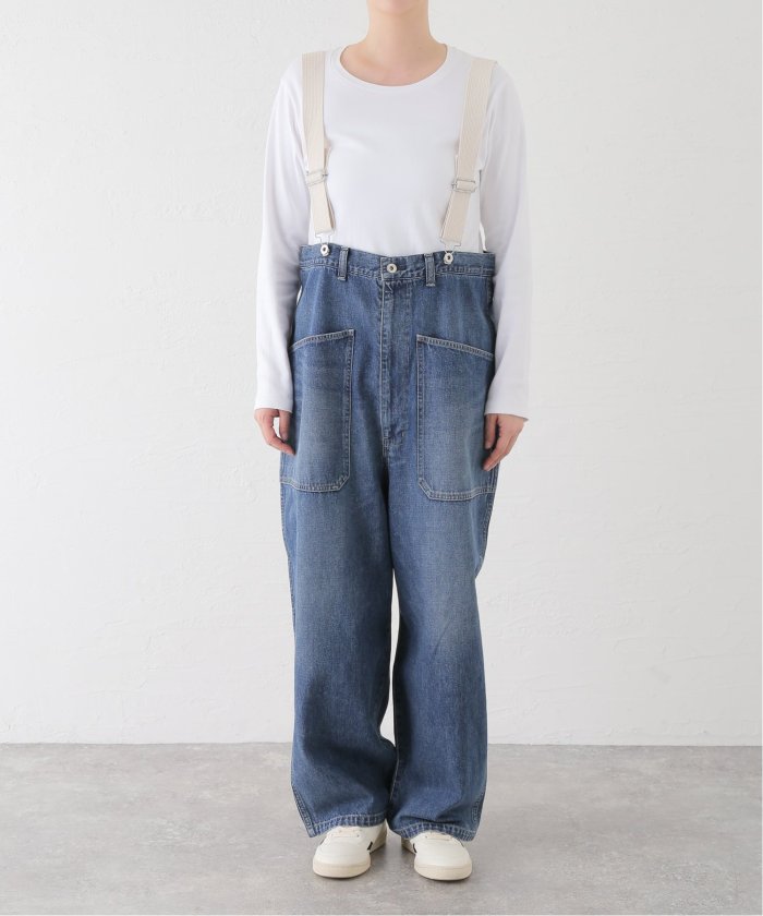 ≪追加≫JOHNBULL/ジョンブル デニムオーバーサスペンダーパンツ ≪追加≫JOHNBULL/ジョンブル デニムオーバーサスペンダーパンツ