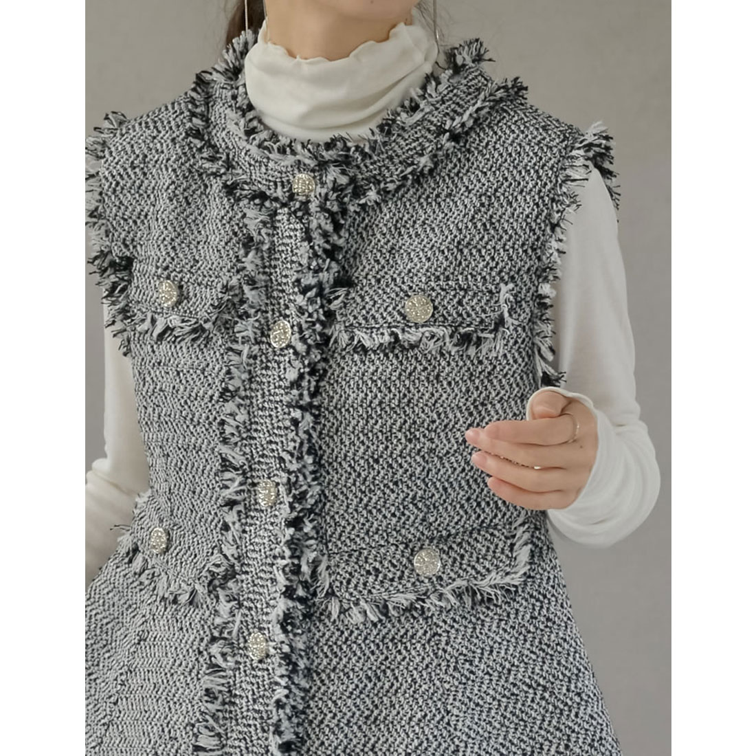 セール25%OFF】リエディ Re:EDIT [2024SS COLLECTION]ツイード