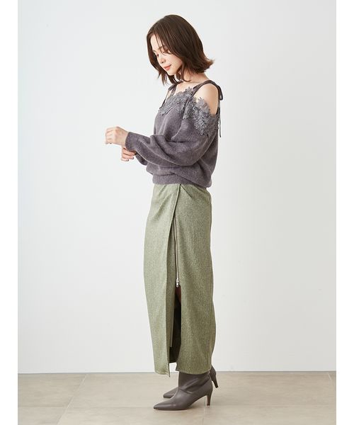 セール 50%OFF】ドレープタイトホックスカート(506687808 セール 50%OFF】ドレープタイトホックスカート(506687808