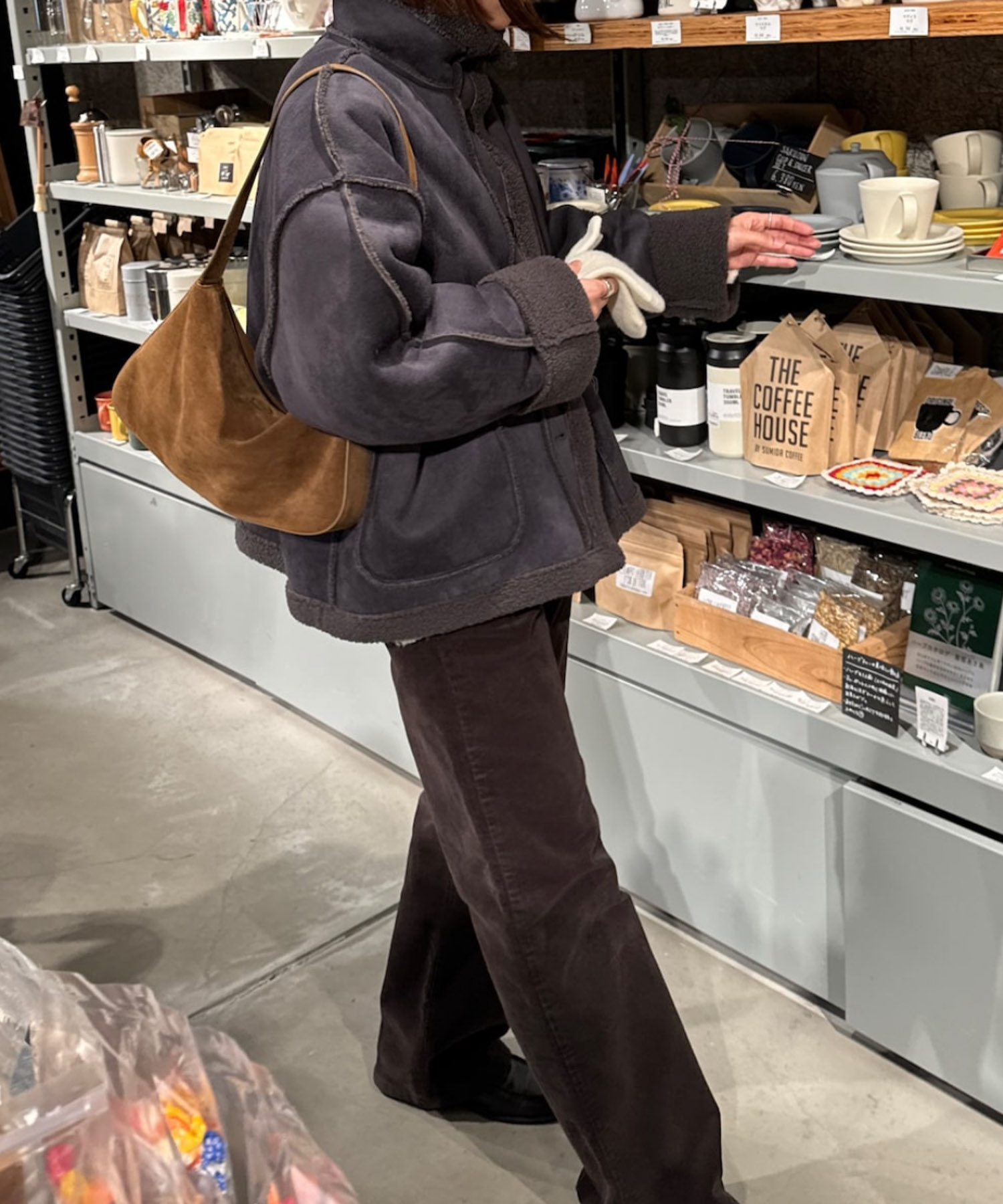 CANAL JEAN El mar フェイクムートンジャケット セール】キャナルジーン CANAL JEAN El mar(エルマール
