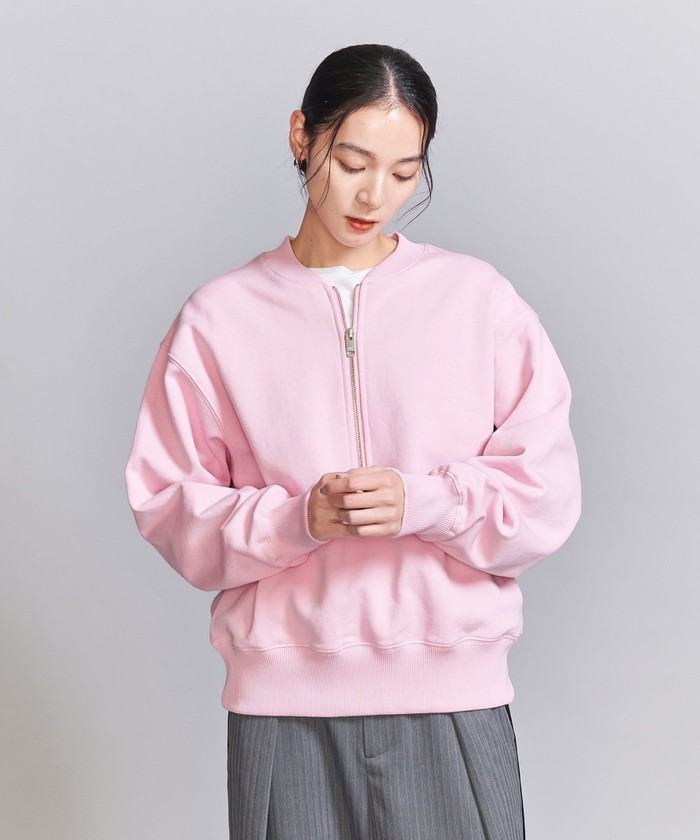 ユナイテッドアローズ　スウェットライクニット　スウェット　ピンク UNITED ARROWS（ユナイテッドアローズ）の「スウェットライク